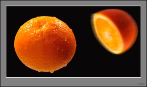 naranja entera